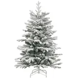 vidaXL Künstlicher Weihnachtsbaum Klappbar Beschneit 150 cm Modell 5