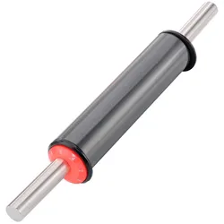 Teigroller GEFU "EXACT", schwarz, L:48,5cm Ø:6,8cm, Aluminium, Teigroller, klebt nicht, rollt superglatt, 48,5 cm