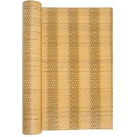 vidaXL Balkonverkleidung 500 x 80 cm Hellbraun Rattan