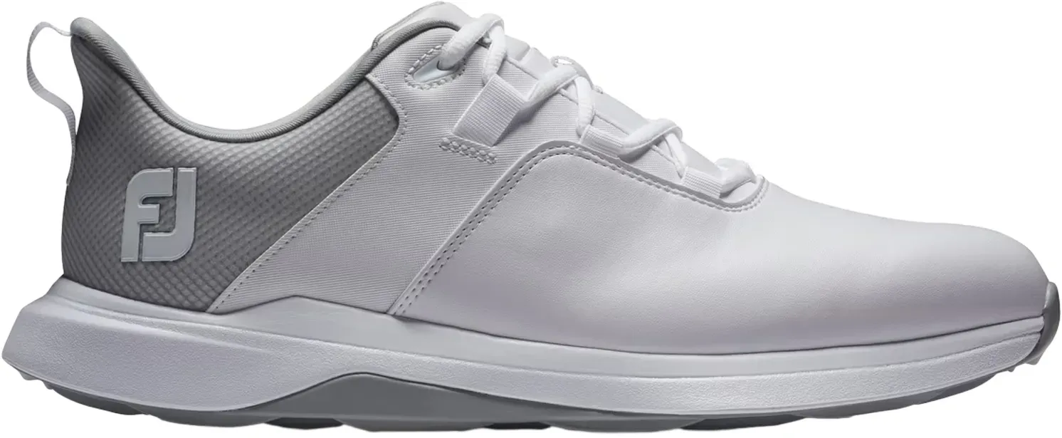 FootJoy Golfschuhe Herren Prolite, Spikeless, weiss/grau