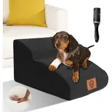 Famanu Hundetreppe - breitere Tritte, rutschfest, waschbar