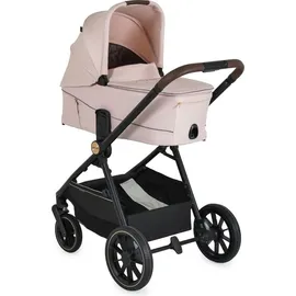Cangaroo Kombikinderwagen Celebrity 2 in 1 Stoßdämpfer PU-Rollen Wickeltasche rosa
