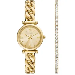 Fossil Uhren-Set CARLIE ES5387SET - gold