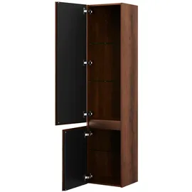 Burgbad Lin20 Hochschrank 40 x 34,5 cm, mit 2 Türen, links, Badmöbel,