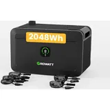 Balkonkraftwerk Speicher 2048Wh Growatt NOAH 2000 mit 1800W PV-Eingangsleistung IP66 für Balkonkraftwerk