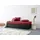 MAINTAL Polsterliege Diana 1-Sitzer Rot