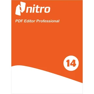 Nitro PDF Pro 14 | Originale Lizenz | Vollversion | Lebenslang nutzbar | Sofort-Download