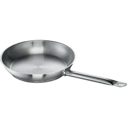 GastroSUS Bratpfanne Chef, Edelstahl, unbeschichtet, 40 cm, induktions-, backofenfest