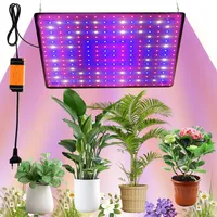 Toaboa Pflanzenlampe LED Vollspektrum 225 LEDs 1000W Pflanzenleuchte Hängend mit 4 Aufhängehaken Pflanzenlicht Anzucht Wachstumslampe LED Grow Light für Pflanzen Gemüse Blume (Rot+blau+weiß)