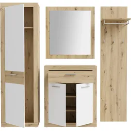 Forte BACCIO Spiegel, Rahmenoptik, Artisan Eiche