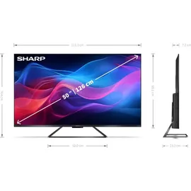 Sharp 50GR8265E 50" 4K QLED Google TV