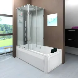 Whirlpool Wanne Duschtempel Dusche Duschkabine K05-R02 90x180 cm ohne 2K Scheiben Versiegelung