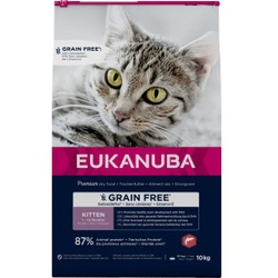 Eukanuba Kitten mit Lachs getreidefreies Katzenfutter 10 kg