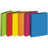 Veloflex Ringbuch VELOCOLOR A4, Karton, 4-D-Ring, Ring-Ø 25 mm,