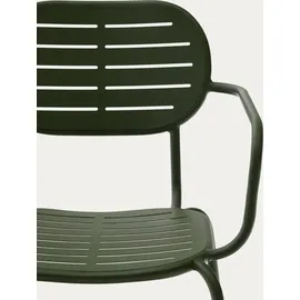 Kave Home Brai Gartenstuhl 56 x 60,5 x 81 cm grün 4 St.