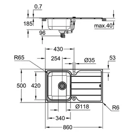 Grohe K500 31571SD1