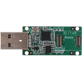 Radxa RockPi_EMMC2USB3.0 Externer Speicherkartenleser USB-A (USB 3.2 Gen 1) Grün