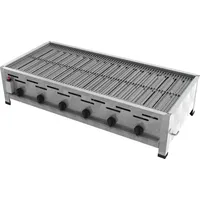 ChattenGlut Gasbräter 6-flammig 1140 x 530 x 270 cm