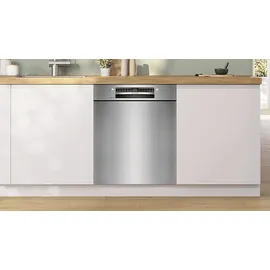 Bosch Serie 4 SMU4EAS28E Einbau-Geschirrspüler (unterbaufähig, 598 mm breit, Edelstahl)