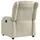 vidaXL Relaxsessel mit Liegefunktion Kunstleder 50 x 98 x 50 cm Creme
