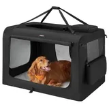 Songmics FEANDREA Tiertransporttasche bis 50,00 kg bis 50,02 kg XXL Oxford-Gewebe Netzstoff