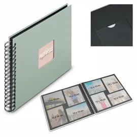 Hama Fotobuch, Spiralalbum für 300 Fotos 10x15 cm