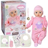 Zapf Creation Baby Annabell Interactive Annabell 43cm weiche Puppe Funktionen und Sound für Kinder ab 3 Jahren, 709900