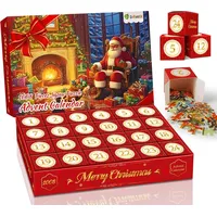 Luxuskollektion Adventskalender Weihnachtsszene Puzzles 24 Tage, 1008 Teile für