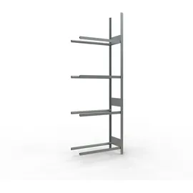 Schulte Lagertechnik Reifenregal Stahlblech 275 x 90 x 40 cm silber
