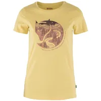 Fjällräven Arctic Fox Kurzarm-t-shirt - Mais Yellow - M