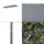 pro.tec Beuningen Wohnwagen-Vorzelt 400 x 240 x 235 cm Grau