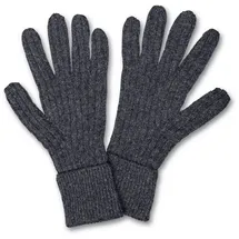 Falke Handschuhe (100% Schurwolle) dunkelgrau - Damen/Herren - 1 Paar