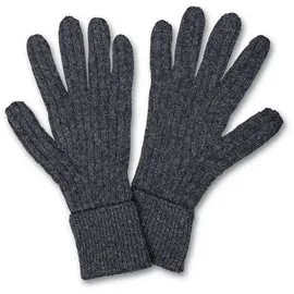 Falke Handschuhe (100% Schurwolle) dunkelgrau - Damen/Herren - 1 Paar
