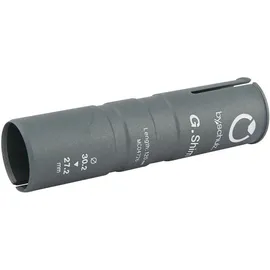 by.schulz Reduzierhülse 27,2 - 30,2mm Alu, 120mm