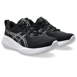 Laufschuh ASICS "GEL-CUMULUS 27", Gr. 42, schwarz, Textil, sportlich, Schuhe