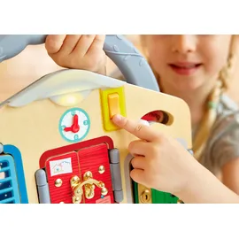 HaPe Spiele-Tafel Schloss & Schlüssel Grün