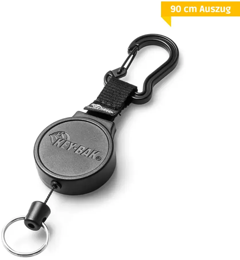 KEY-BAK Schlüsselrolle Schlüssel-Jojo Schlüsselanhänger MID6C mit Karabiner