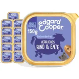 edgard & cooper® Nassfutter Rind & Ente 11 x 150 g