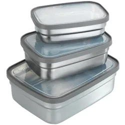 Maximex Lunchboxen Edelstahl