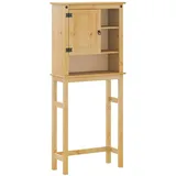 vidaXL Waschmaschinenschrank Corona Massivholz Kiefer