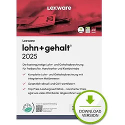 Lexware lohn+gehalt 2025 1 Jahr - [PC]