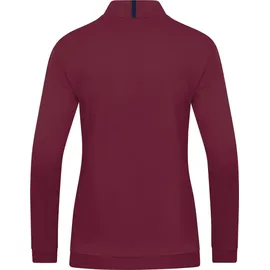 Jako Damen Polyesterjacke Challenge, Farbe:maroon/marine, Groesse:44 - Rot - 44