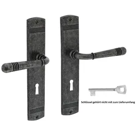 MS Beschläge Antik Grau Türdrücker Fenstergriff Modell Wolfsburg Buntbart