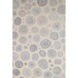 PRO NATURA Teppich Eco Loop 120 x 180 cm Kunststoff Blau