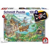 Schmidt Spiele In der Piratenbucht inkl. Piratenflagge (56330)