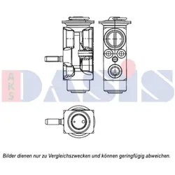 Expansionsventil Klimaanlage AKS DASIS 840249N für Smart Fortwo Cabrio