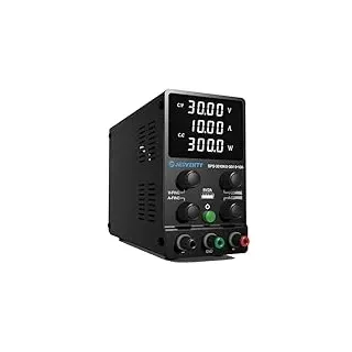 Labornetzteil, Jesverty Labornetzteil DC Regelbar Netzgerät(30 V, 10 A) mit hochpräzisem 4-stelligem LED-Display, 5 V/2 A USB-Port-Testleitungsausgang, grobe und feine Einstellungen SPS-3010N