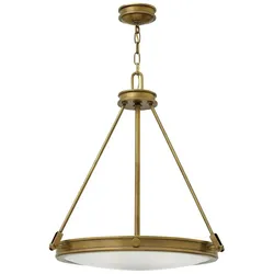 Collier Pendelleuchte Heritage messing Hinkley HK-COLLIER-P