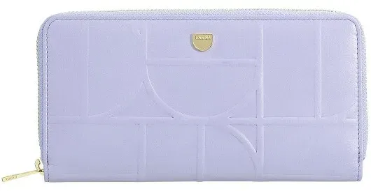 DuDu Up Geldbörse RFID Schutz Leder 20 cm  lila