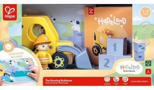 The Buzzing Bulldozer With Sound